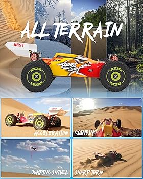 Amazon | Wltoys 75KMH ブラシレスRCカー 144010 リモート